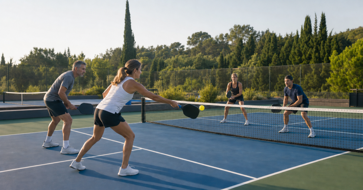 Pickleball en simple ou en double : quel format choisir ?