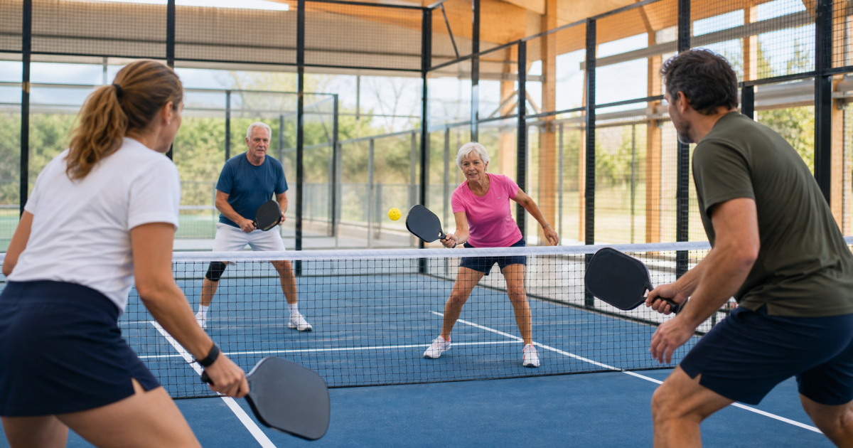Pickleball mixte et intergénérationnel : pourquoi le sport prend dans les clubs